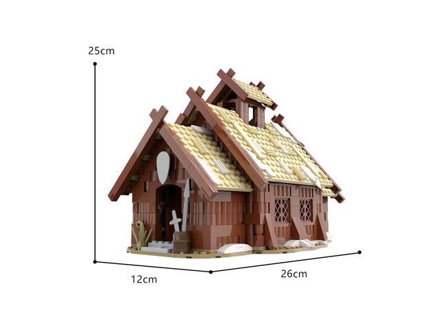 ZITIANYOUBUILD Mead Hall Modular Building with Interior 745 Pieces Building Toys Set MOC