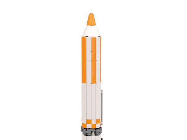 ZITIANYOUBUILD Two-Stage Launch Vehicle Model with 4-Chamber Engine 638 Pieces MOC
