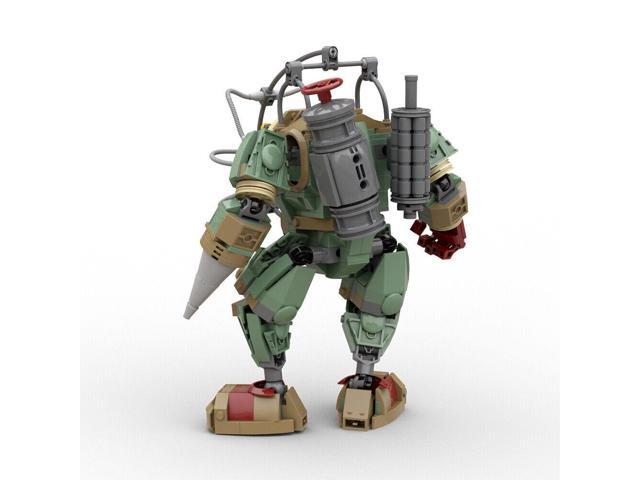 ZITIANYOUBUILD Mister B. Robot with Armored Wetsuit 546 Pieces from Shooter Game MOC