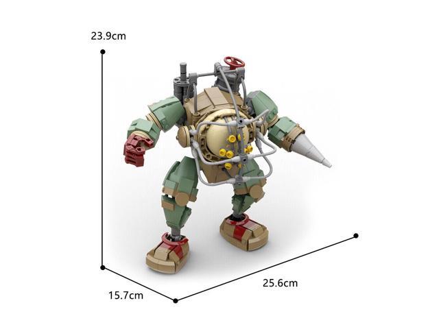 ZITIANYOUBUILD Mister B. Robot with Armored Wetsuit 546 Pieces from Shooter Game MOC