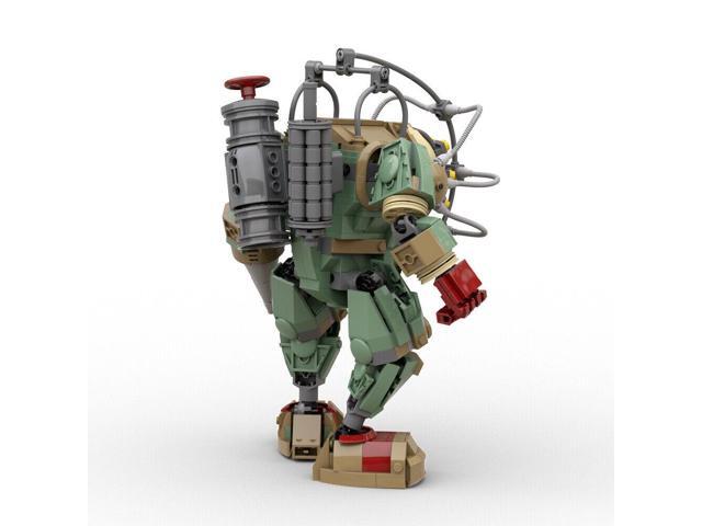 ZITIANYOUBUILD Mister B. Robot with Armored Wetsuit 546 Pieces from Shooter Game MOC