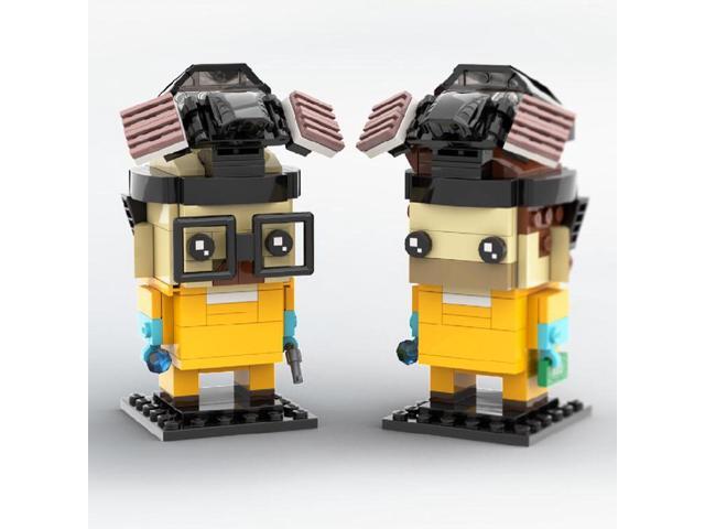 ZITIANYOUBUILD MOC-22534 Walter White & Jesse Pinkman Brickheadz Kit from Breaking Bad 100% Compatible with LEGO Brand New and High Quality