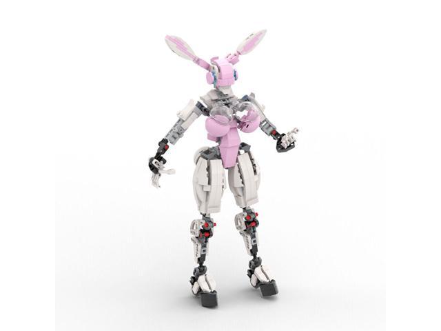 ZITIANYOUBUILD Pink Rabbit Robot 468 Pieces from TV Series Building Toys Set MOC