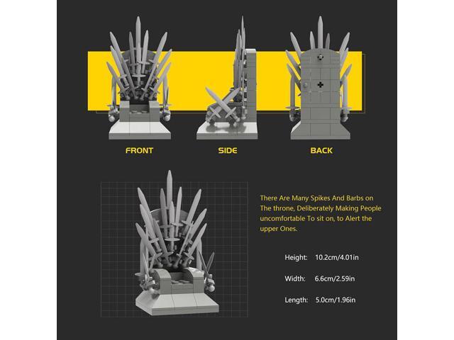 ZITIANYOUBUILD King's Seat Thr0ne Model 86 Pieces Building Toys Set from Movie MOC