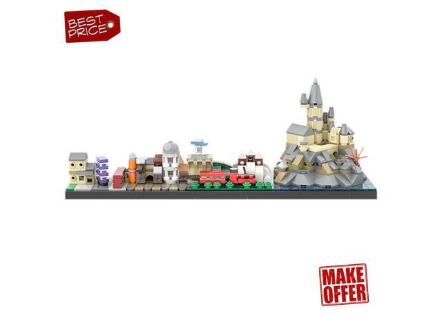 ZITIANYOUBUILD The Journey to School Skyline Architecture Model 415 Pieces MOC