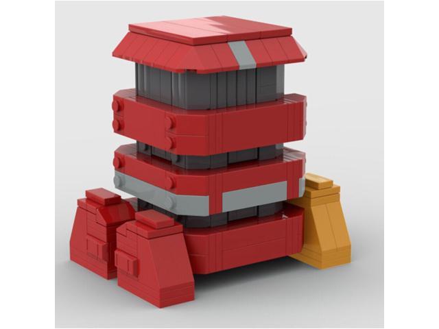 ZITIANYOUBUILD B2EMO / Bee-Two Red Robot with Black Sensor 349 Pieces from Movie MOC