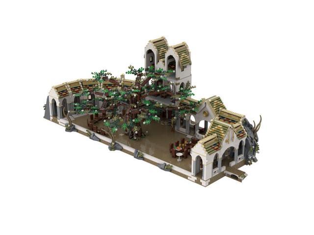 ZITIANYOUBUILD Last Homely House Deep Valley Sanctuary Settlement 21067 Pieces MOC