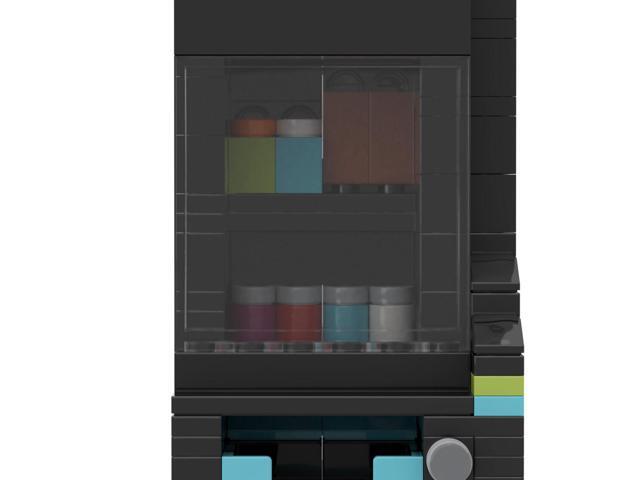 ZITIANYOUBUILD Vending Machine Puzzle Box Toys Set 267 Pieces for Adults MOC
