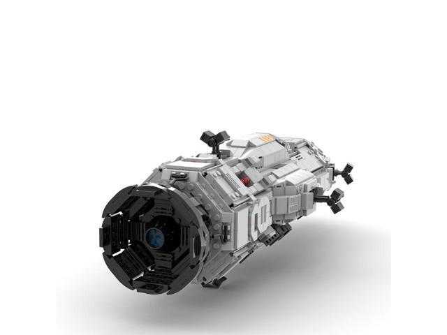 ZITIANYOUBUILD Mid Scale Rocinante Frigate Model with Display Stand 1930 Pieces MOC