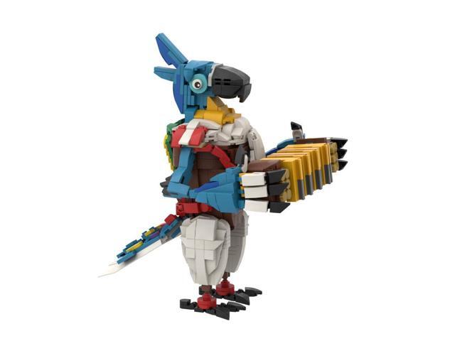 ZITIANYOUBUILD Kass: A Parrot Playing the Organ Model 763 Pieces from Game MOC