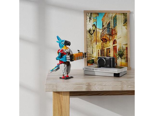 ZITIANYOUBUILD Kass: A Parrot Playing the Organ Model 763 Pieces from Game MOC