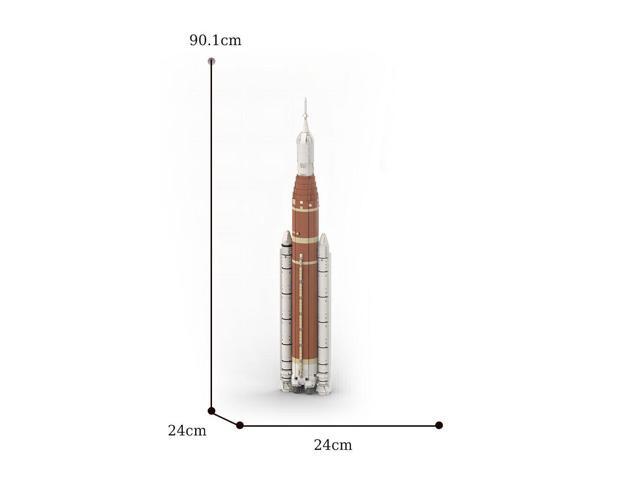 ZITIANYOUBUILD 1:110 Scale Space Launch System Launch Vehicle Model 2786 Pieces MOC