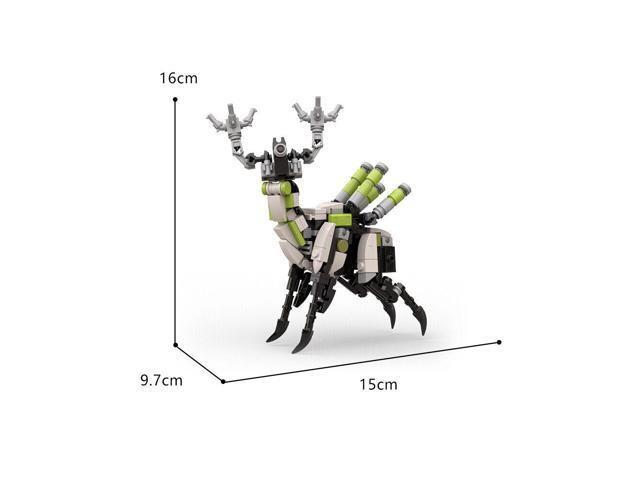 ZITIANYOUBUILD Horizon Zero Dawn Grazer Machine Monster Beast Building Toys Set 210 Pieces MOC