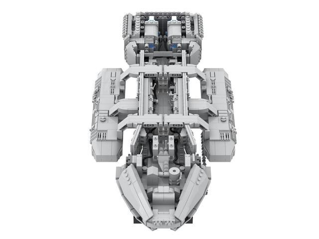 ZITIANYOUBUILD Galactica Ship Model with Stand 2164 Pieces Building Kit from TV Show MOC