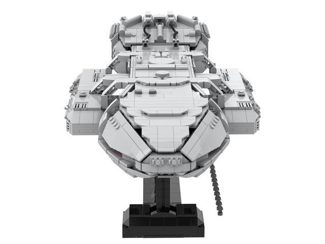 ZITIANYOUBUILD Galactica Ship Model with Stand 2164 Pieces Building Kit from TV Show MOC