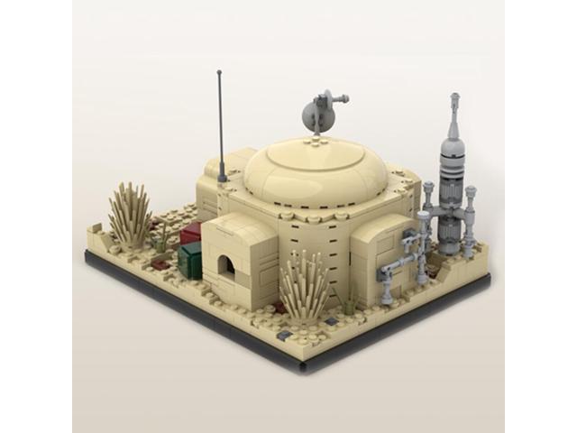 ZITIANYOUBUILD Owen Lars' Home Hut on Tatooine 695 Pieces from Film Building Toys MOC