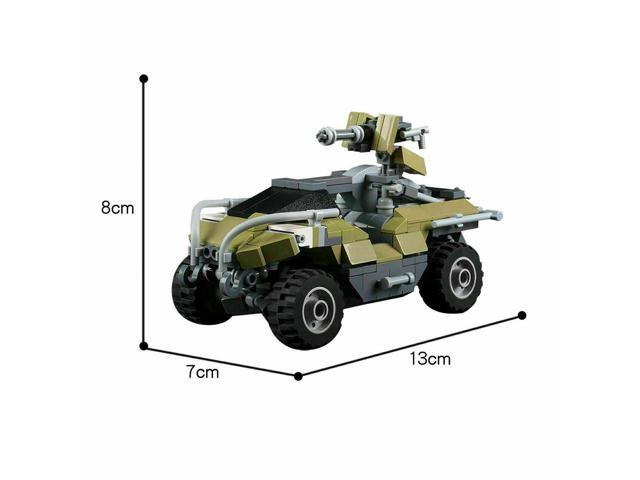 ZITIANYOUBUILD UNSC M12 Force Application Vehicle (M12-FAV) 343 Pieces Building Toys MOC