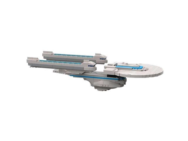 ZITIANYOUBUILD Refit Ship Spaceship Ship Federation Excelsior class Ship 531 Pieces MOC
