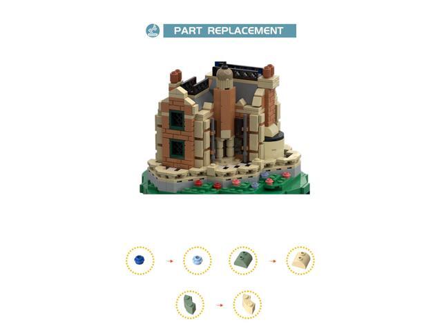 ZITIANYOUBUILD Horror Building / Iconic Attraction 553 Pieces for Halloween Gift MOC