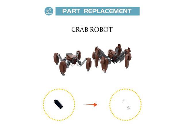 ZITIANYOUBUILD The LM-432 Crab Robot Muckrackers Model 219 Pieces Building Toys Set MOC