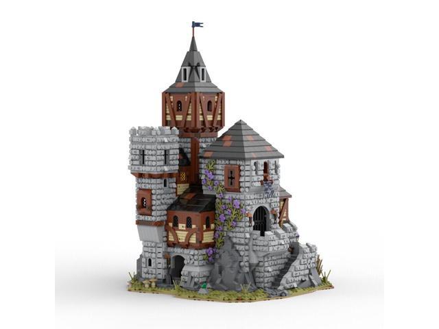 ZITIANYOUBUILD Medieval Castle Model with Interior Modular Building 4228 Pieces MOC