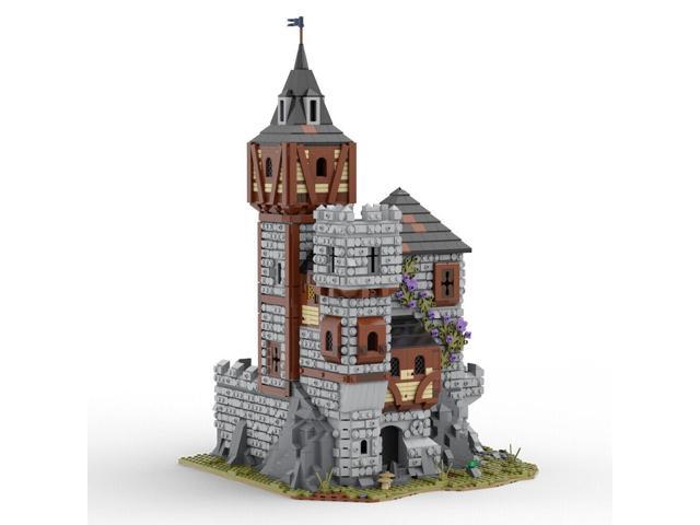 ZITIANYOUBUILD Medieval Castle Model with Interior Modular Building 4228 Pieces MOC