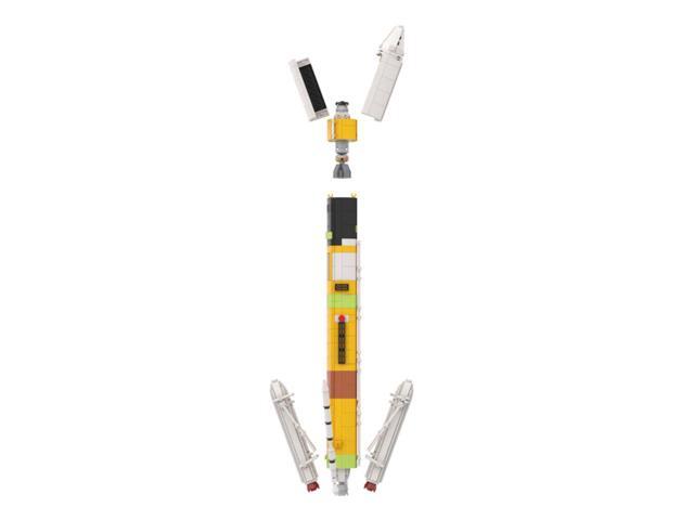 ZITIANYOUBUILD 1:110 H-IIA Japanese Launch Vehicle Model with 2 Boosters 716 Pieces MOC