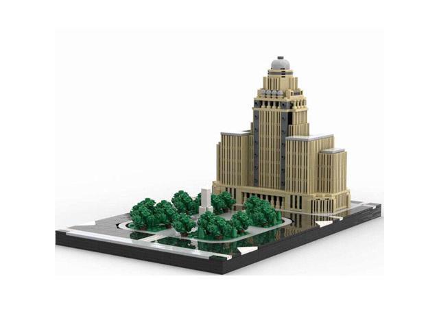 ZITIANYOUBUILD Buffalo City Hall 1:650 National Landmark Architecture 1693 Pieces MOC