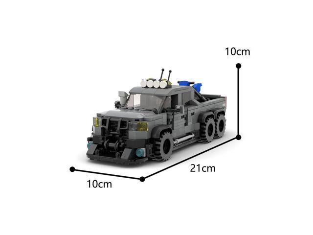 ZITIANYOUBUILD Off-Road Vehicle SUV Model with Openable Doors and Hood 505 Pieces MOC