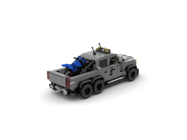 ZITIANYOUBUILD Off-Road Vehicle SUV Model with Openable Doors and Hood 505 Pieces MOC