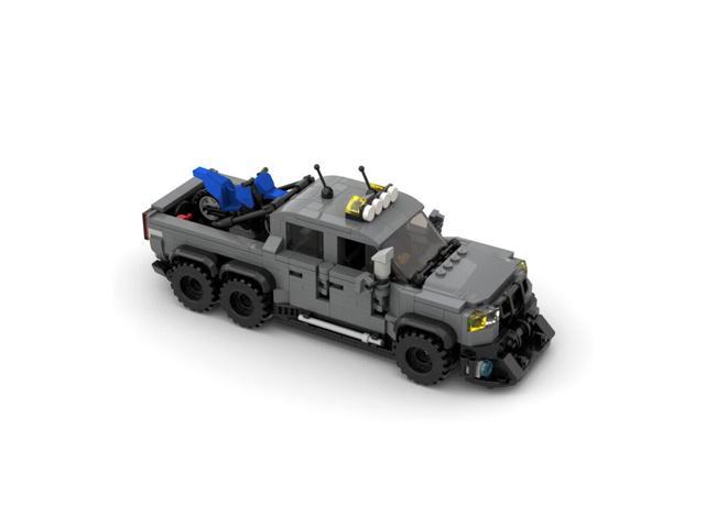ZITIANYOUBUILD Off-Road Vehicle SUV Model with Openable Doors and Hood 505 Pieces MOC