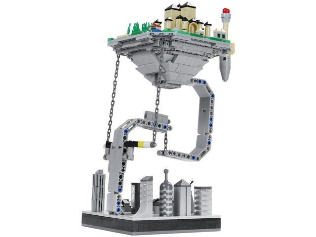 ZITIANYOUBUILD Tension Suspension Floating Magic Fortress Castle 752 Pieces MOC