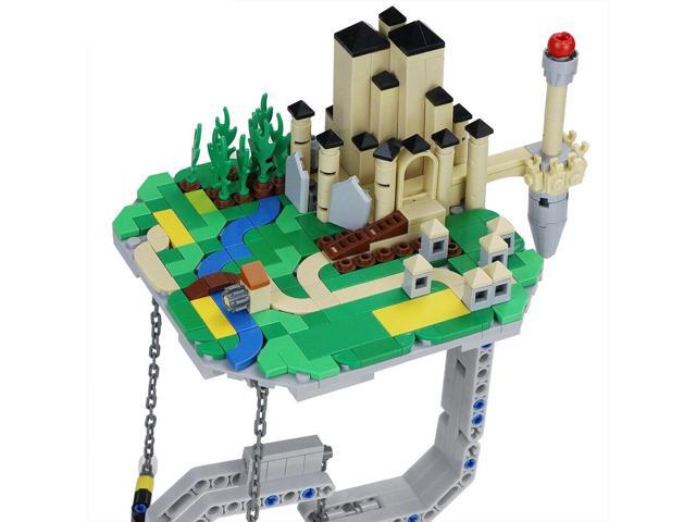 ZITIANYOUBUILD Tension Suspension Floating Magic Fortress Castle 752 Pieces MOC