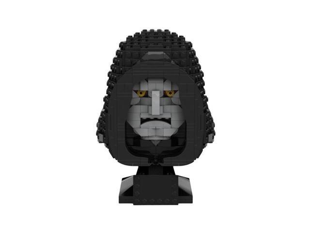 ZITIANYOUBUILD Fictional Character Bust Helmet Main Antagonist 789 Pieces MOC