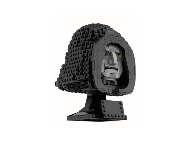 ZITIANYOUBUILD Fictional Character Bust Helmet Main Antagonist 789 Pieces MOC