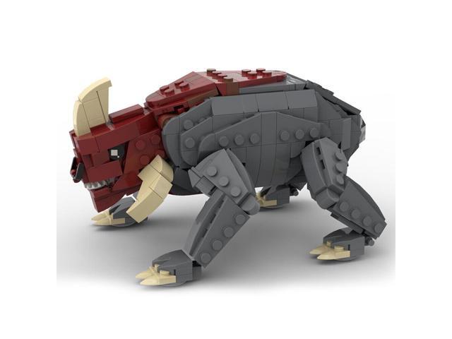 ZITIANYOUBUILD Reek Beast Mammal with Horns 487 Pieces Building Toys from Movie MOC
