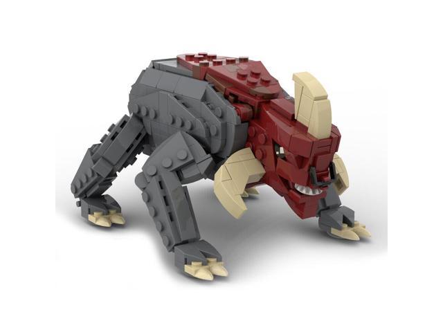 ZITIANYOUBUILD Reek Beast Mammal with Horns 487 Pieces Building Toys from Movie MOC