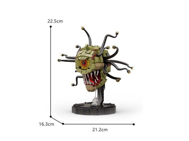 ZITIANYOUBUILD Spectator Fictional Monster Demon Model with Only One Eye 513 Pieces MOC