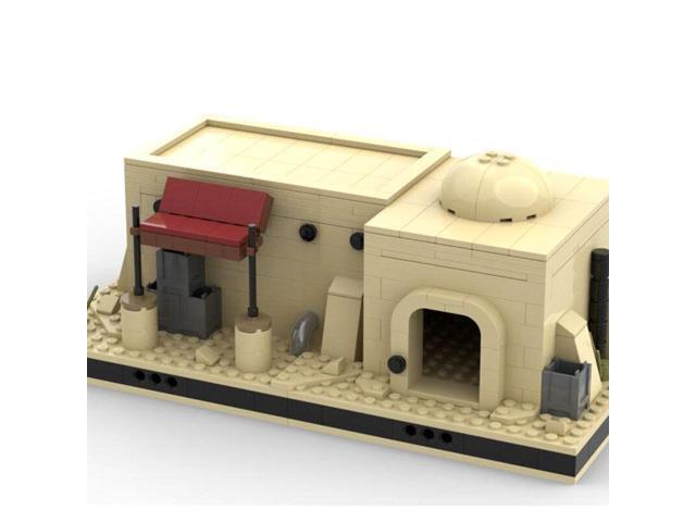 ZITIANYOUBUILD Desert House #12 for a Modular Tatooine Building Toys 270 Pieces MOC