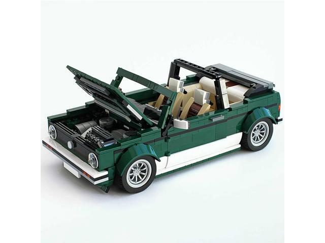 ZITIANYOUBUILD MOC-26778 VW Golf MK1 Cabriolet Cars Model for 10242 Car Kids Gift 100% Compatible with LEGO Brand New and High Quality