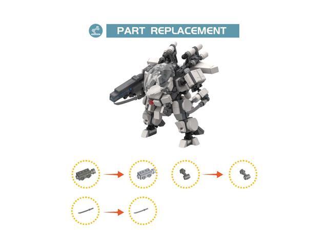ZITIANYOUBUILD MOC-31982 AF-03 War Machine Mech Model 300 Pieces 100% Compatible with LEGO Brand New and High Quality