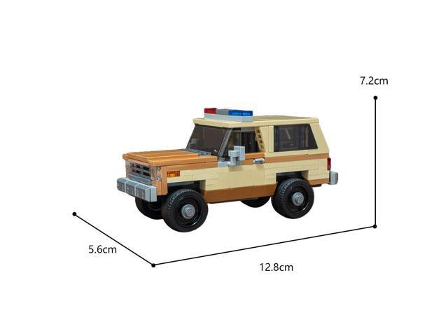 ZITIANYOUBUILD MOC-118520 Stranger Things Jim Hopper's Chevy K5 Blazer Offroad Vehicle SUV Car Model 192 Pieces from 75810 100% Compatible with...