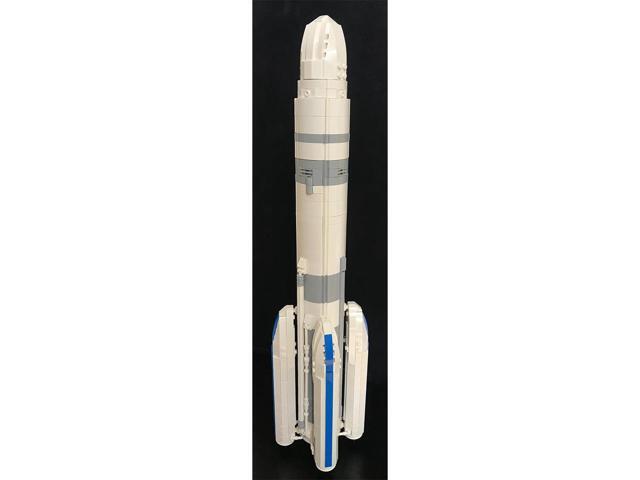 ZITIANYOUBUILD MOC-29196 ESA Arianespace Ariane 6 Launch Vehicle 1 110 Saturn V scale 1341 Pieces for Adults 100% Compatible with LEGO Brand New...