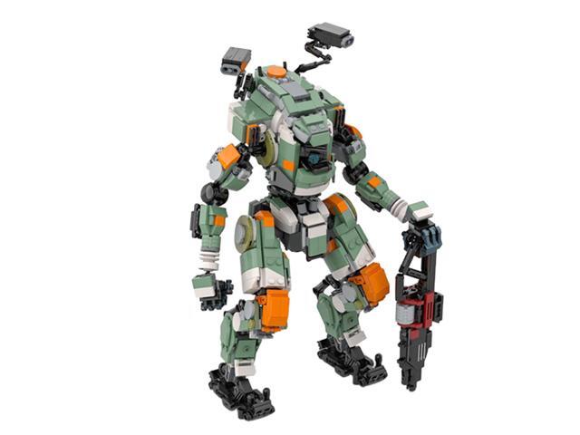 ZITIANYOUBUILD BT-7274 Vanguard class Titan Mech 1057 Pieces with Paper Manual MOC