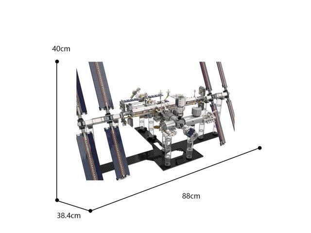 ZITIANYOUBUILD Space Station with Solar Panels 4649 Pieces Building Toys MOC