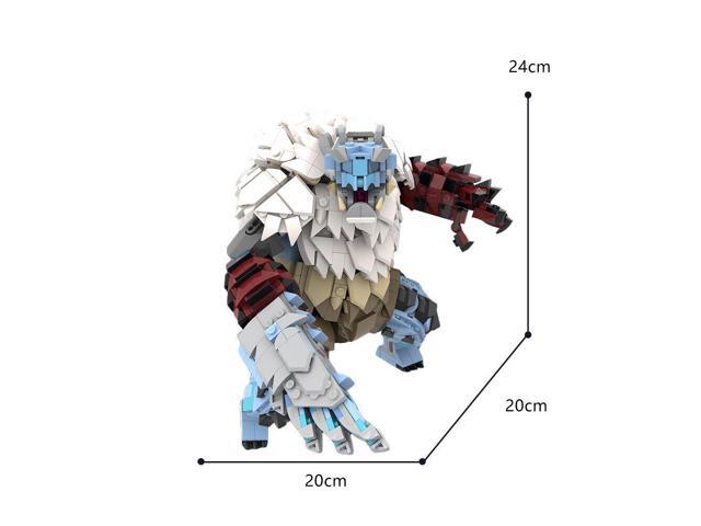 ZITIANYOUBUILD Bear-like Fanged Beast Monster Building Blocks Toy 1143 Pieces MOC