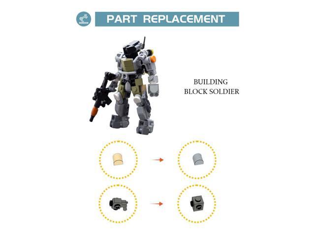 ZITIANYOUBUILD Rapid Response Mech Suit Model 164 Pieces from Game Building Toys Set MOC