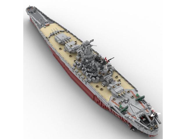 ZITIANYOUBUILD IJN Battleship Yamato 1:200 Scale 8717 Pieces Building Toys Set MOC