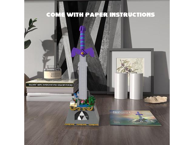 ZITIANYOUBUILD The Master Sword Hyrule Castle Toys Set 388 for Collection MOC