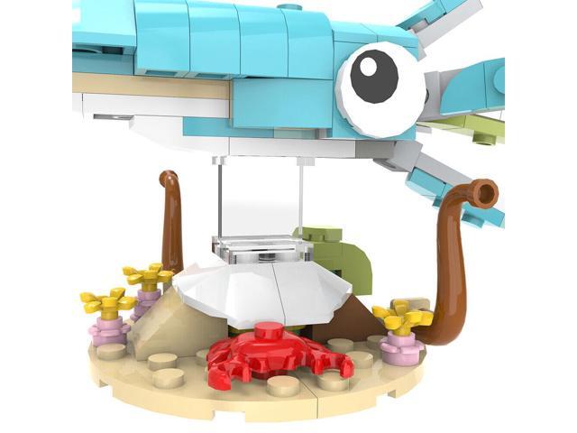 ZITIANYOUBUILD Squid Model with Six Moveable Limbs and a Stand 127 Pieces MOC